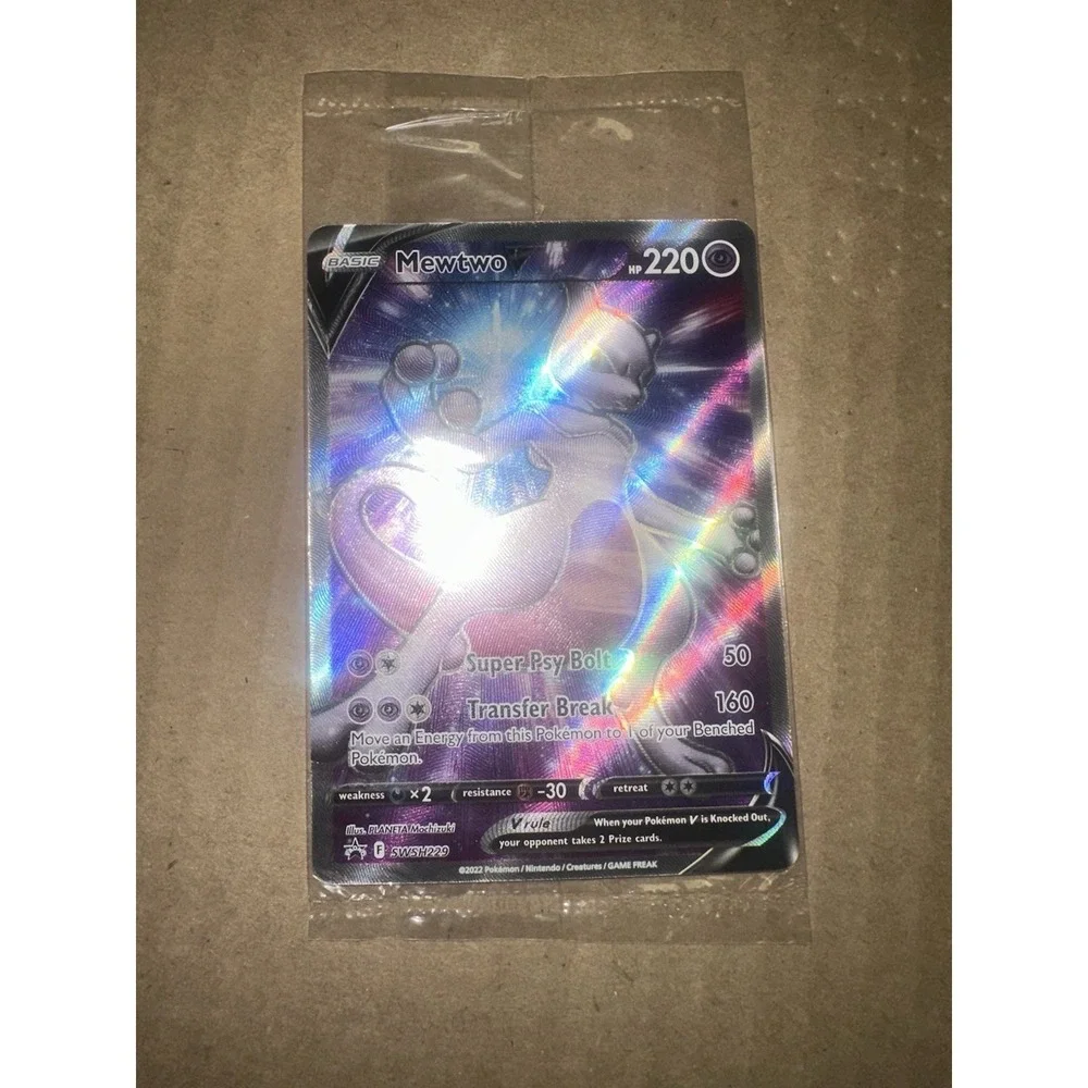 Mewtwo V SWSH229 SWSH: Sword & Shield Holo Sealed Promo Pokémon Card Sealed‎